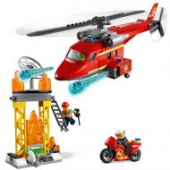 Конструктор «LEGO» City Fire, Спасательный пожарный вертолёт