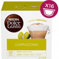 Кофе жареный молотый «Nescafe Dolce Gusto» cappuccino, 16 шт, 186.4 г.