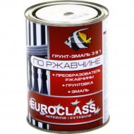 Грунт-эмаль «Euroclass» По Ржавчине, Темно-Зеленый, 0.9 кг
