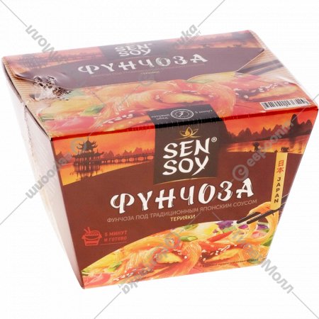 Фунчоза «Sen Soy» под японским соусом терияки, 125 г