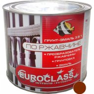 Грунт-эмаль «Euroclass» По Ржавчине, Шоколадный, 1.9 кг