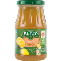 

Конфитюр лимон с имбирем "ВЕРЕС" 390 г