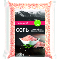 

Соль гималайская пищ.(роз.кам.L)500г