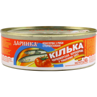 

Рыба "КИЛЬКА.ЧЕРНОМОРСКАЯ В Т/С" 240г