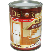 

Эмаль"DEKOR"(для пола,желто-кор)1.8кг