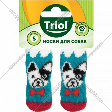 Носки для собак «Triol» Собачка, размер S, 12231047