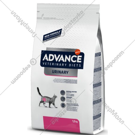 Корм для кошек «Advance» VetDiet Urinary, курица и рис, 1.5 кг