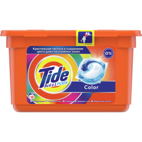 Кап­су­лы для стирки «Tide» Color, 10х22.8 г