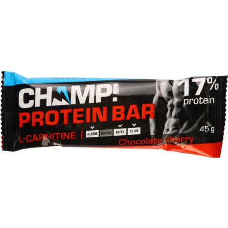 Протеиновый батончик Champ шоколадная вишня, 45 г