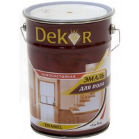

Эмаль"DEKOR"(для пола,терракот)20кг