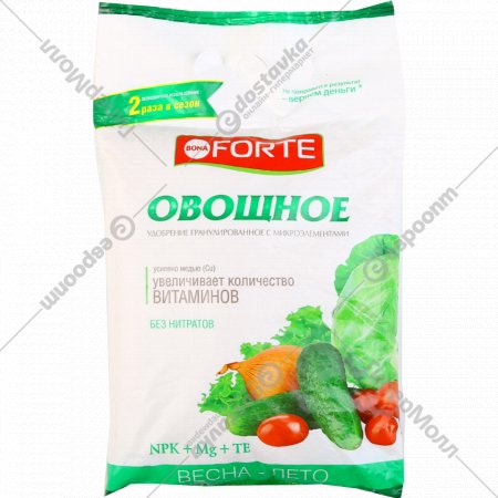 Удобрение «Bona Forte» овощное, 2.5 кг.