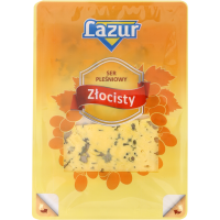 

Сыр "ЛАЗУР" (золот,нарез,бл/п) 50% 100г