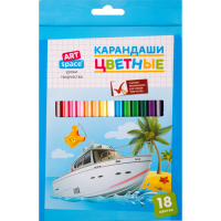 

Карандаши"КАНИКУЛЫ"(18 цв)