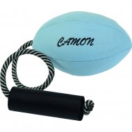 Игрушка для собак «Camon» Мячик овальный оксфорд с веревкой, AH511/C