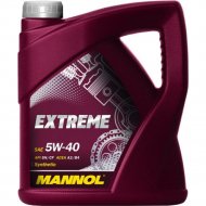 Масло «Mannol» Extreme 5w40, API SL/SF, 4 л