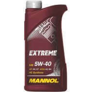 Масло «Mannol» Extreme, 5W-40, API SL/SF, 1л