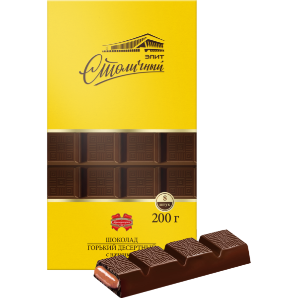 Шо­ко­лад «Комму­нар­ка» Сто­лич­ный, горь­кий, 200 г купить с ...