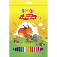 

Карандаши "ЗВЕРЯТА" (18цв., CP18_7882)