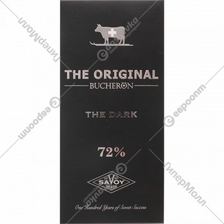 Шоколад горький «Bucheron» Original, 72%, 90 г