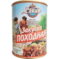 Консервы мясные «Закуска Походная» из субпродуктов, 330 г