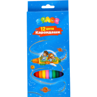 

Карандаши "КОСМОНАВТЫ" (12цв., CP12_006)