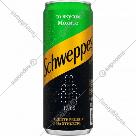 Напиток газированный «Schweppes» Мохито, 330 мл