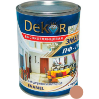 

Эмаль"DEKOR"(ПФ-115,бежевый)0.8кг