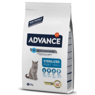 Корм для стерилизованных кошек «Advance» индейка, 3 кг