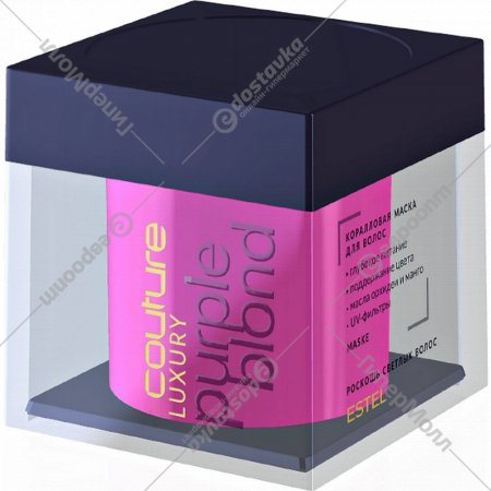 Маска для волос «Estel» Luxury Purple Blond Haute Couture коралловая, 200 мл