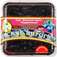 

Торт "ВЕНСКИЙ ПИРОГ"(черничный) 0,25кг