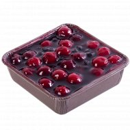Торт «Венский пирог» вишнево-голубичный + ложечка в подарок, 0.25 кг