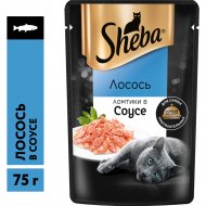 Корм для кошек «Sheba» с лососем, 75 г
