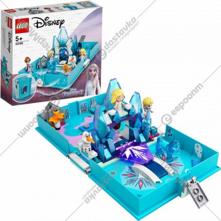 Конструктор «LEGO» Disney Frozen, Книга приключений Эльзы и Нока