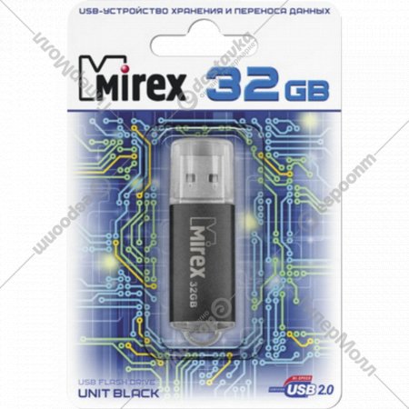 USB флэш-накопитель «Mirex» UNIT, 32GB.
