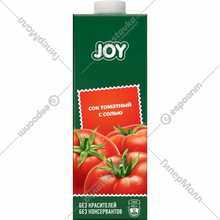 Сок «Joy» томатный, 1 л