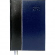 Ежедневник «deVente» Loft, 2023, А5, черный с синим, 2032317, 352 страницы