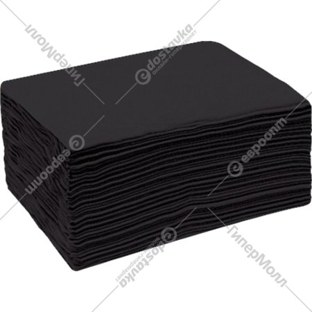 Полотенце одноразовое «Чистовье» Черный бархат, спанлейс, 603-225, 35х70 см, 50 шт
