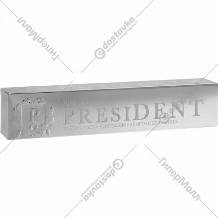 Зубная паста «President» White, 75 г