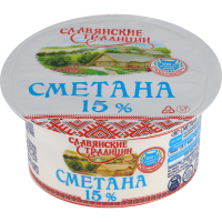 

Сметана "СЛАВЯНСКИЕ ТРАДИЦИИ" ж.15% 200г