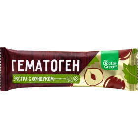 Ге­ма­то­ген «Doctor Green» Экстра с фун­ду­ком, 40 г