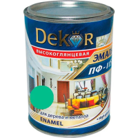 

Эмаль"DEKOR"(ПФ-115,салатный)0.8кг