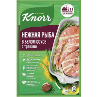 

Смесь"Knorr"рыба в соусе с травами,23г