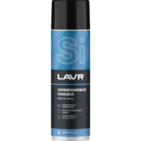 Смазка техническая Lavr Ln2419, силиконовая, 650 мл