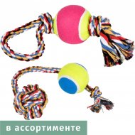Игрушка для собак «Camon» Косточка-веревка с мячом, A952/D