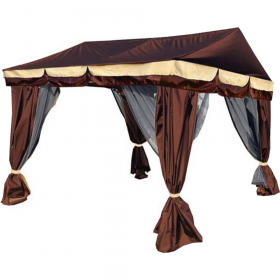 Тент-шатер «МебельСад» Оазис, коричневый