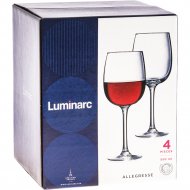 Набор бокалов для вина «Luminarc» Allegresse, 4 шт, 550 мл