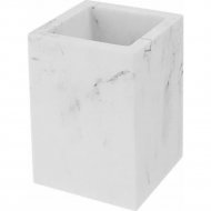 Стакан для зубных щеток «Perfecto Linea» Marble, 35-000003, белый