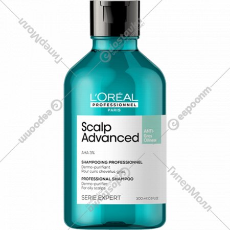 Шампунь для волос «L'Oreal Professionnel» Serie Expert, Scalp Advanced, очищающий, 300 мл