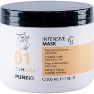 Маска для волос «Puring» 01 Richness Intensive Mask, интенсивное питание, 500 мл