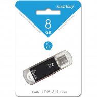 USB флэш диск«SMARTBUY» 8GB V-Cut, черный